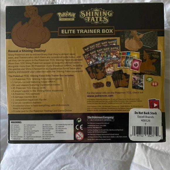 Pokémon Shining Fates Elite Trainer Box - Picture 2 of 2